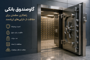 کاربرد گاوصندوق بانکی در حفاظت از اسناد، طلا و دارایی‌های ارزشمند